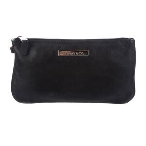 Tiffany & Co. Black Leather Pouch/Case